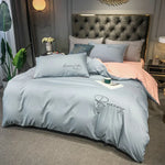 Embroidered Duvet Cover