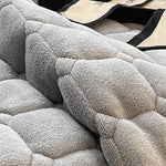Square Texture Throw Blanket