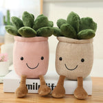 Succulent Plush Cushion