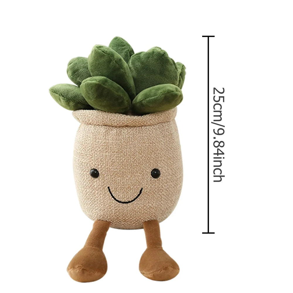 Succulent Plush Cushion