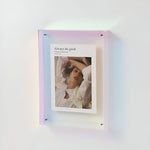 Coloured Acrylic Photo Frame