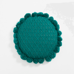 Pom Pom Tassel Round Cushion