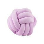 Knot Ball Suede Cushion