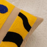 Abstract Embroidery Cushion Cover