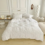 Pleated Microfibre Bedding Set