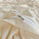 Pleated Microfibre Bedding Set