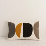 Abstract Embroidery Cushion Cover