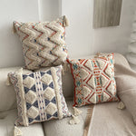 Moroccan Tassel Cushion