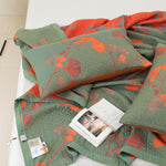 GinkgoQuilt Cotton Reversible Comforter Set