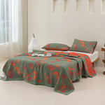 GinkgoQuilt Cotton Reversible Comforter Set