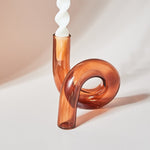 Coloured Glass Tealight Vase