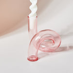 Coloured Glass Tealight Vase
