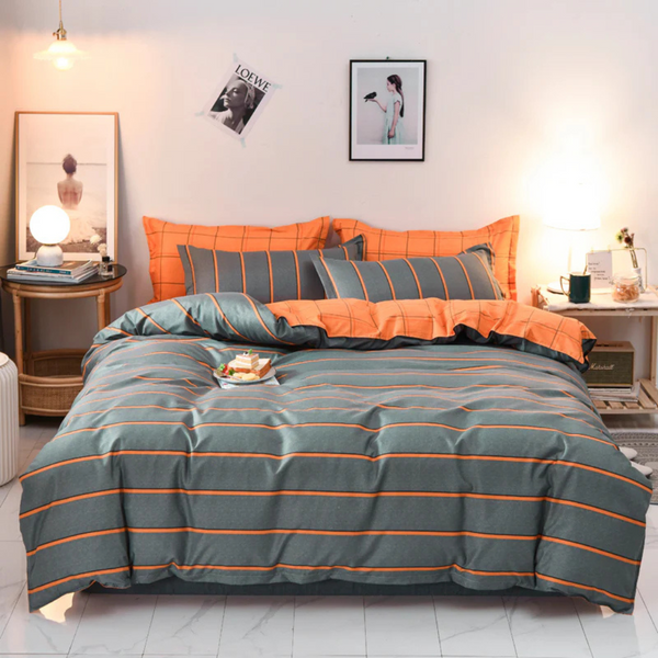 Abstract Print Duvet Cover Set
