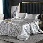 Silk Satin 4-Piece Bedding Set