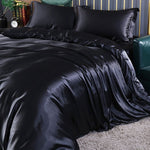 4-Piece Silk Bedding Set