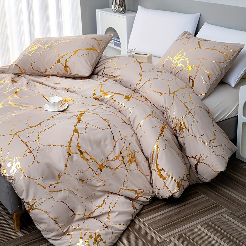 Marble Luxury Duvet Cover Set