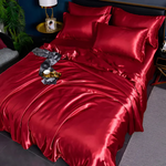 Satin Silk Duvet Cover