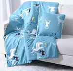 Fold-Out Cushion Blanket