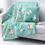 Fold-Out Cushion Blanket