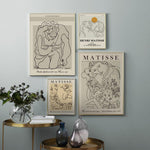 Abstract Line Art Canvas