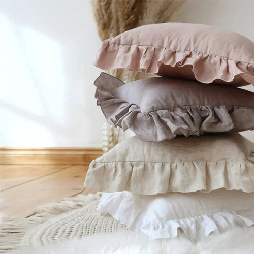 Bovik Ruffle Linen Cover