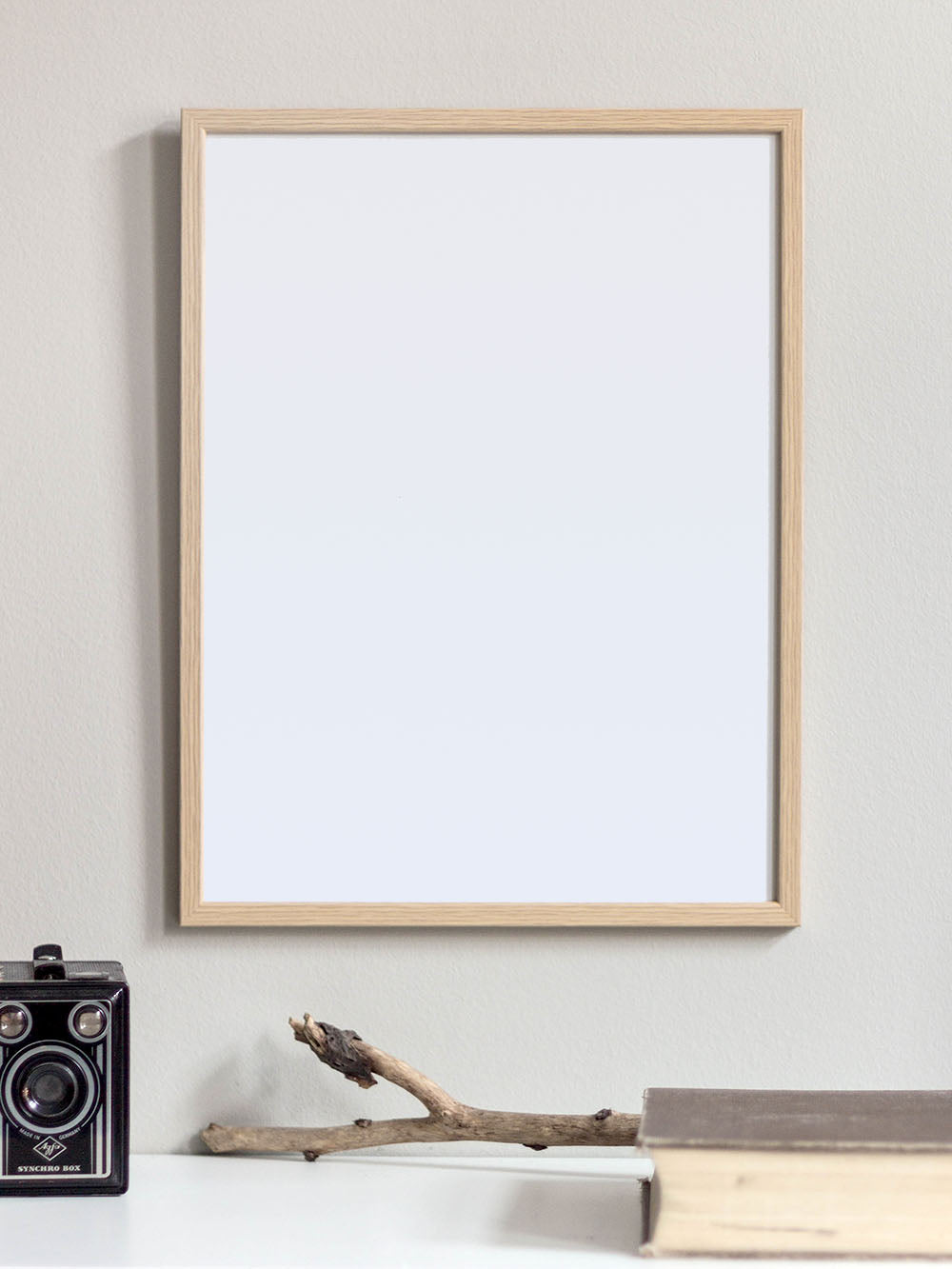 Oak Wood Photo Frame