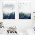 Nordic Forest Wall Art Set