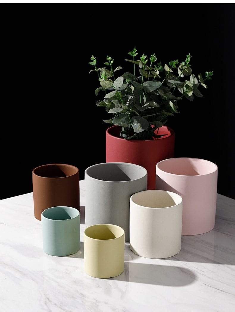 Stoneware Flower Pot