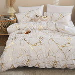 Marble Duvet Cover Set